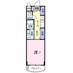 プラシードの物件間取画像